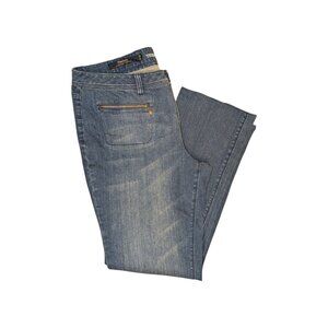 Tribal Denime Floriane 32/14 Denim Jeans Women's Slim Fit Straight Leg 36x30